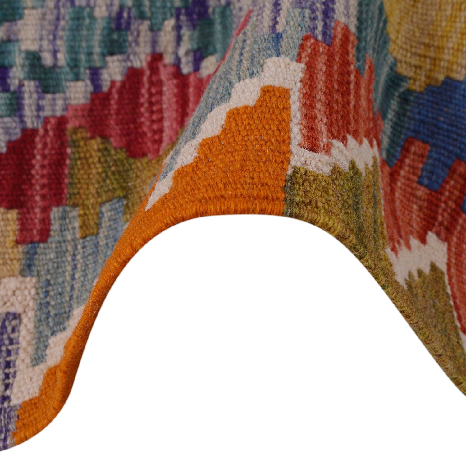 Vegetable Kilim Runner 2' 1" x 6' 9" (ft)- No. P36385