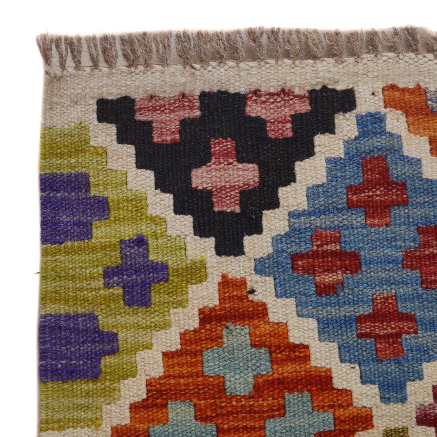 Handmade Vegetable Kilim 3' 5" x 5" 1" (ft) - No. P36389