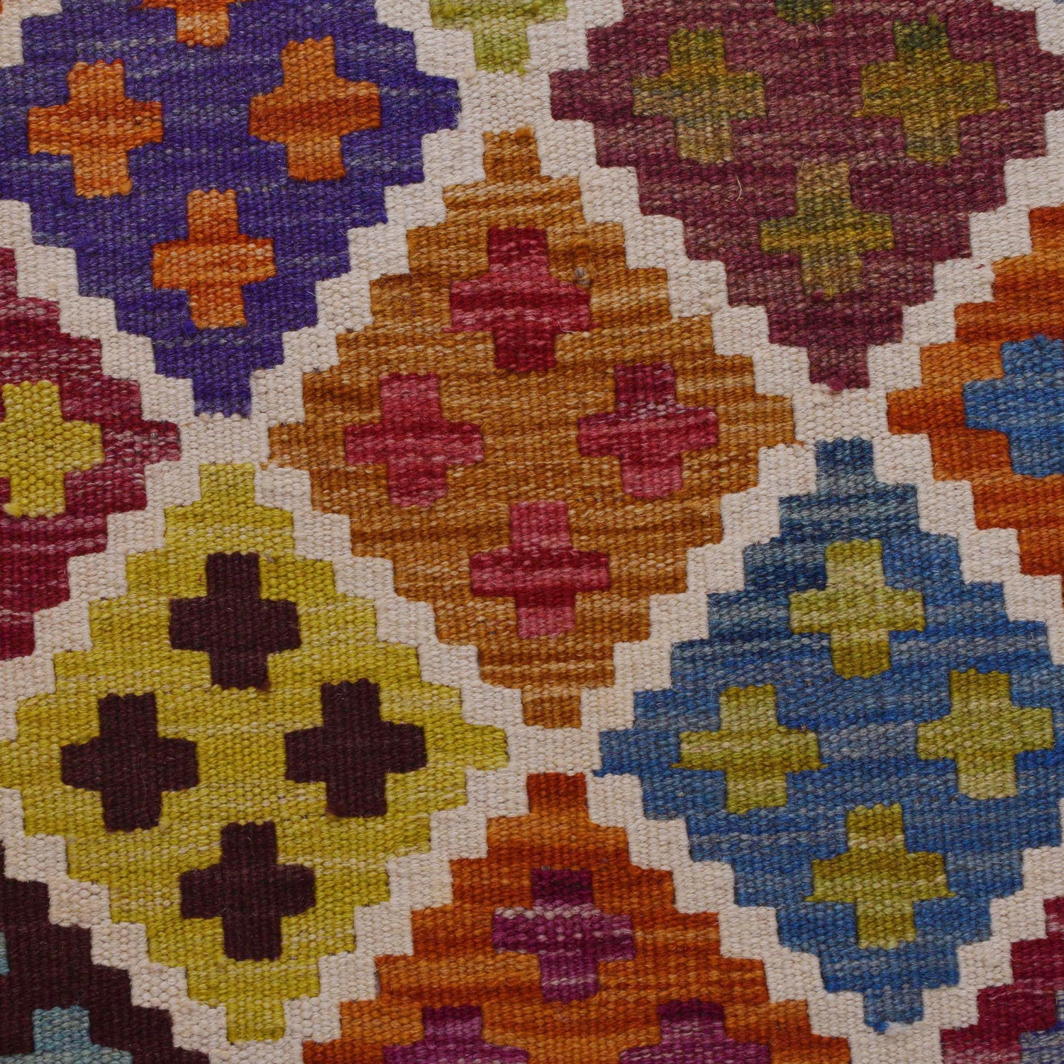 Handmade Vegetable Kilim 3' 5" x 5" 1" (ft) - No. P36389