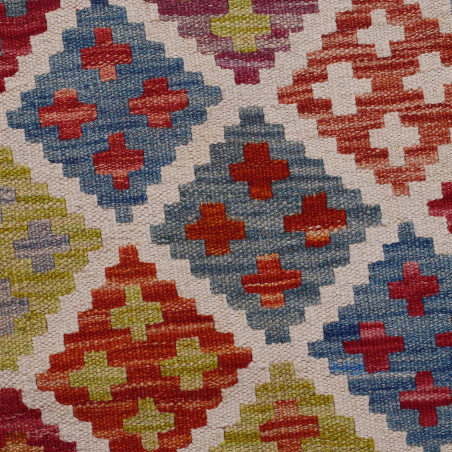 Handmade Vegetable Kelim 3' 3" x 5" 0" (ft) - No. P36390