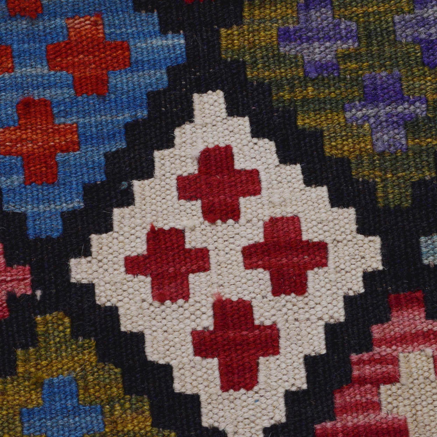Handmade Vegetable Kilim 3' 4" x 5" 0" (ft) - No. P36391