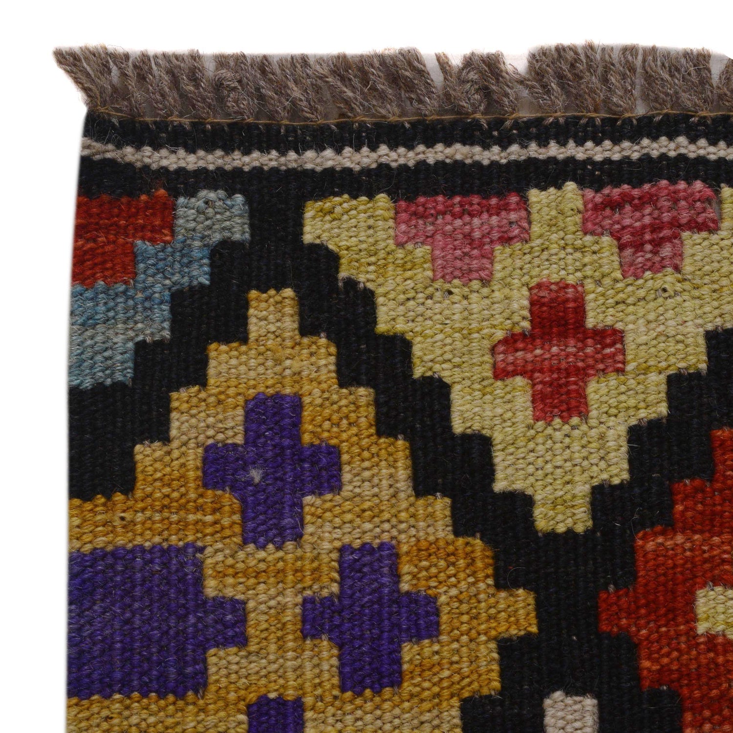 Handmade Vegetable Kelim 3' 5" x 5" 0" (ft) - No. P36392