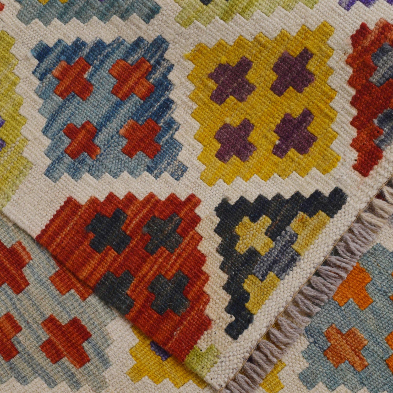 Vegetable Kilim Runner 2' 10" x 9' 8" (ft) - No. P36396