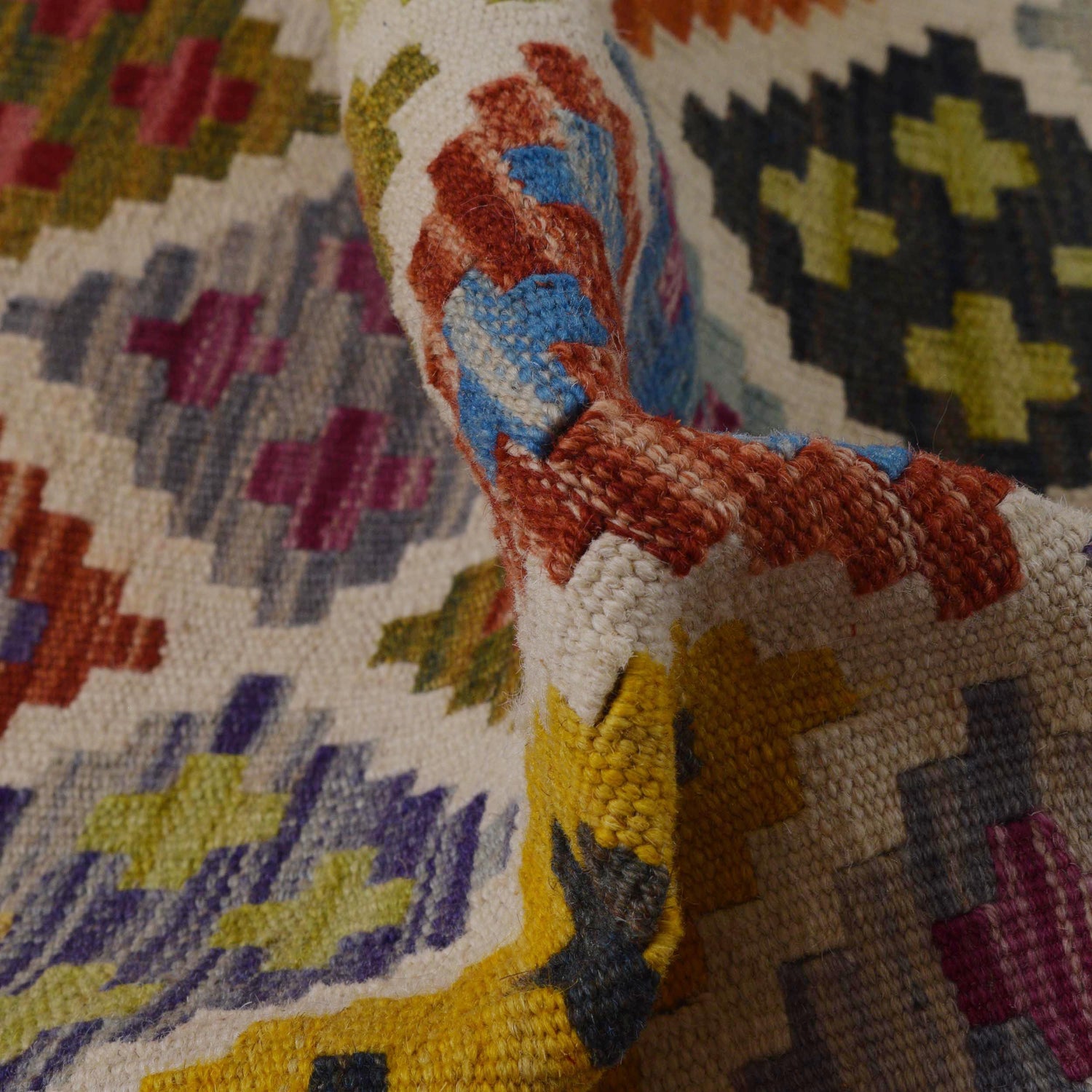 Vegetable Kilim Runner 2' 10" x 9' 8" (ft) - No. P36396