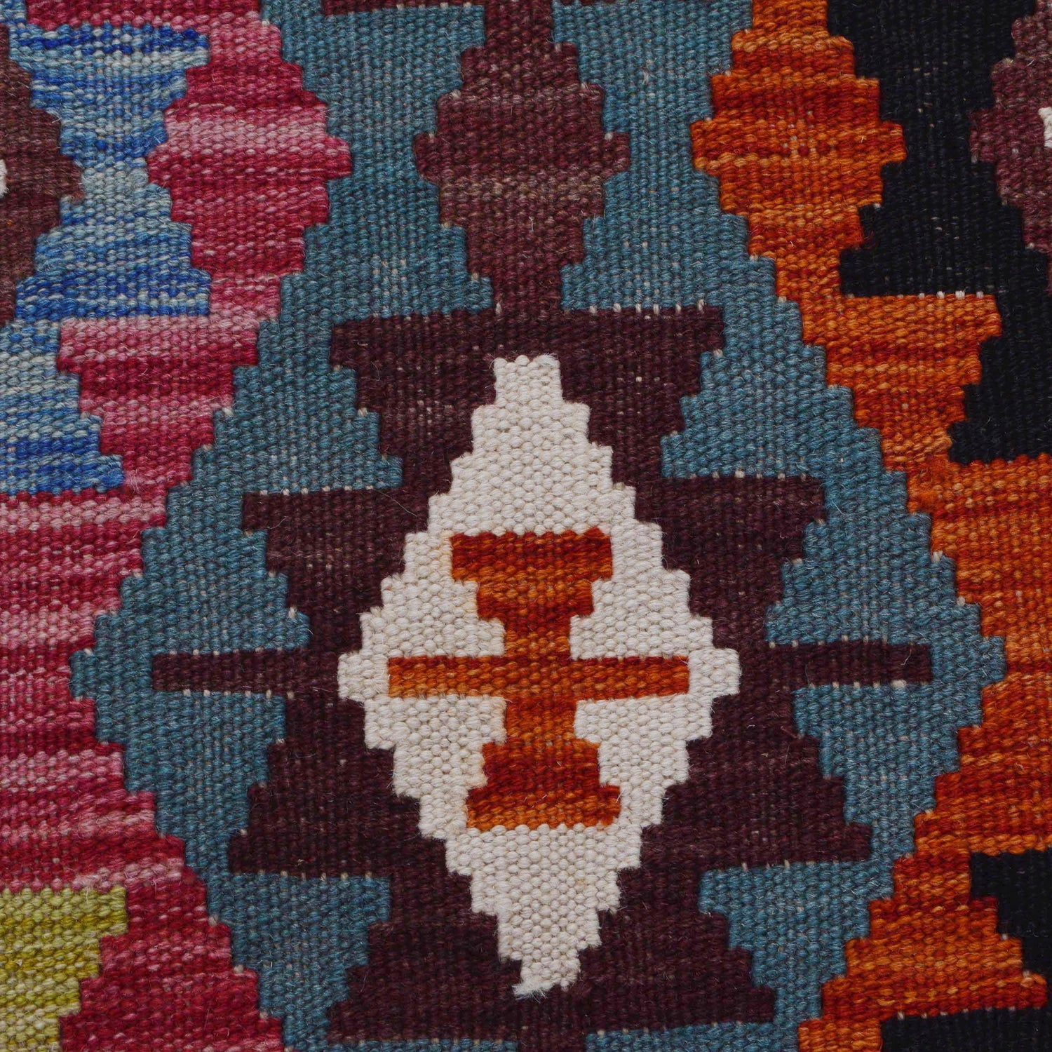 Handmade Vegetable Kilim 5' 0" x 6' 11" (ft) - No. P36399