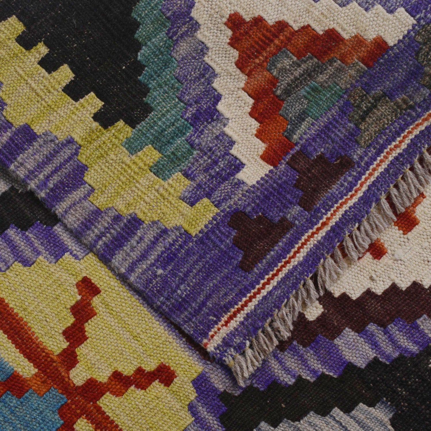 Vegetable Kelim Runner 2' 6" x 9' 11" (ft) - No. P36400