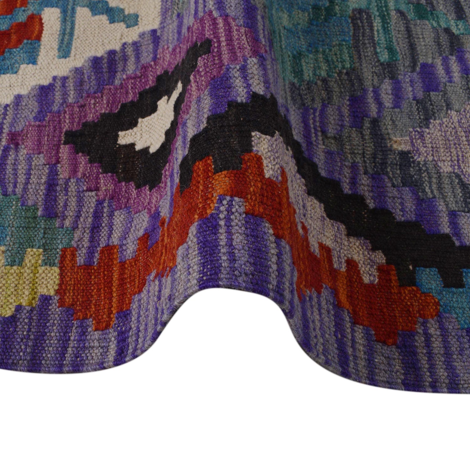 Vegetable Kelim Runner 2' 6" x 9' 11" (ft) - No. P36400