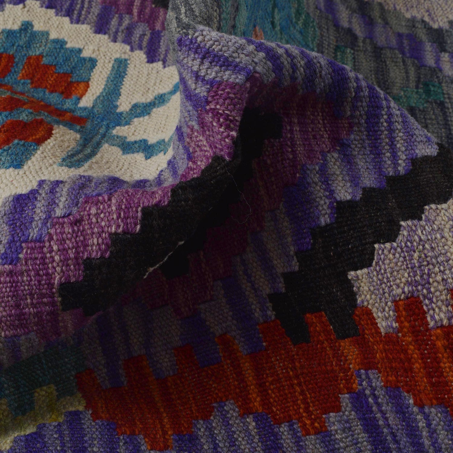 Vegetable Kelim Runner 2' 6" x 9' 11" (ft) - No. P36400