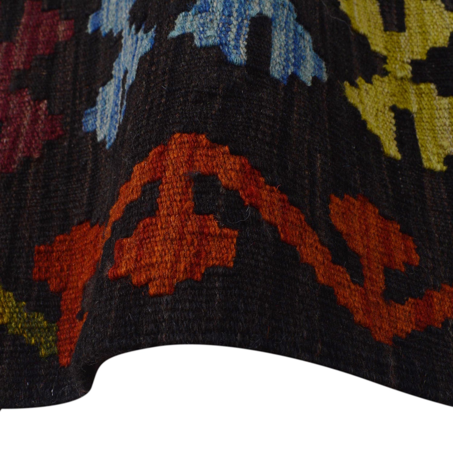 Handmade Vegetable Kilim 6' 9" x 9' 10" (ft) - No. P36401