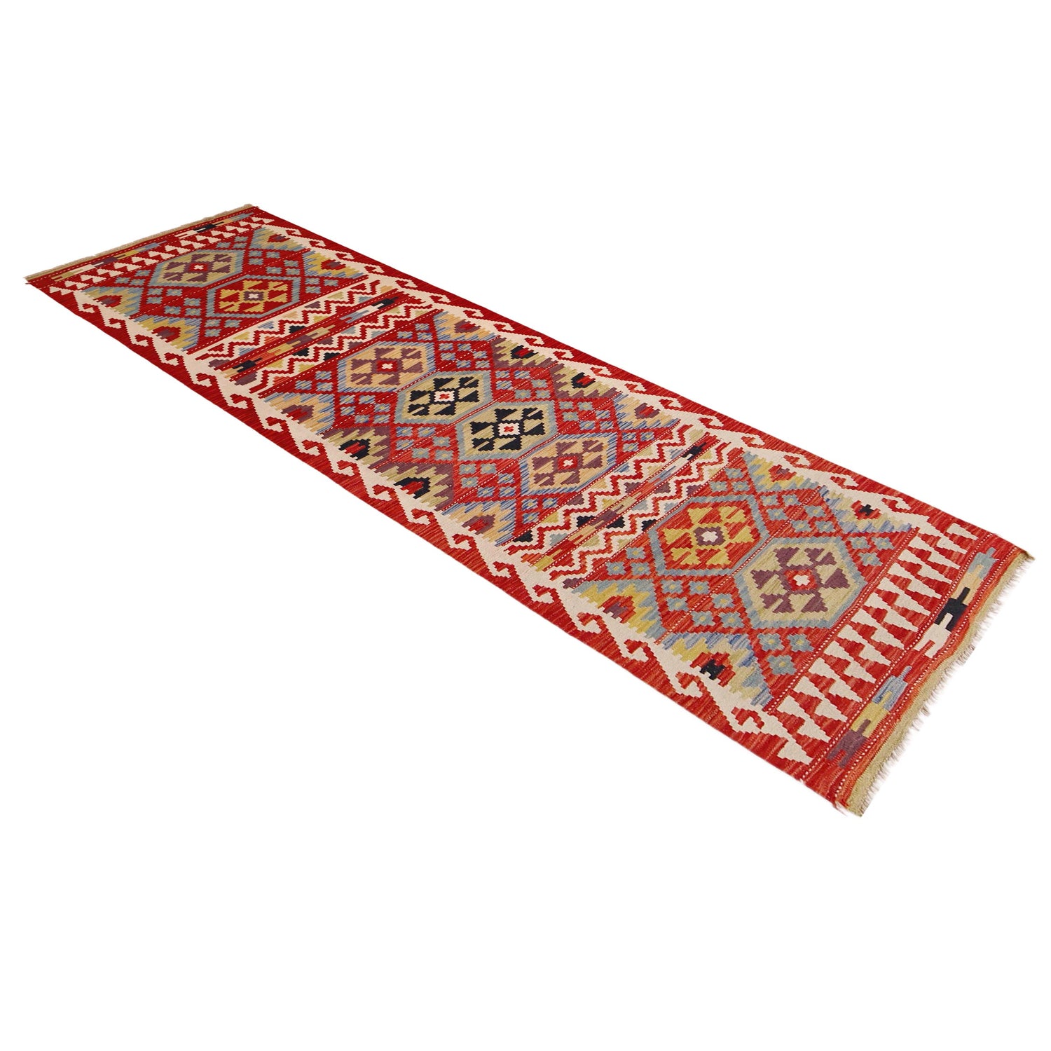 Vegetable Kelim Runner 2' 9" x 9' 7" (ft) - No. P36404