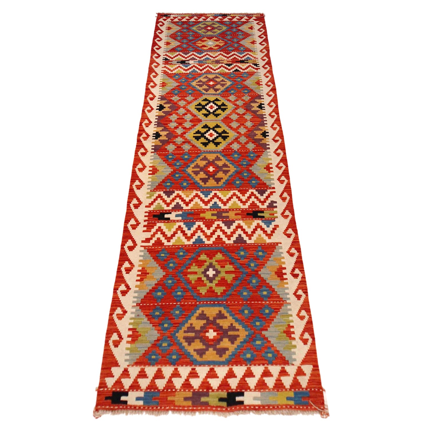 Vegetable Kilim Runner 2' 9" x 10' 0" (ft) - No. P36405