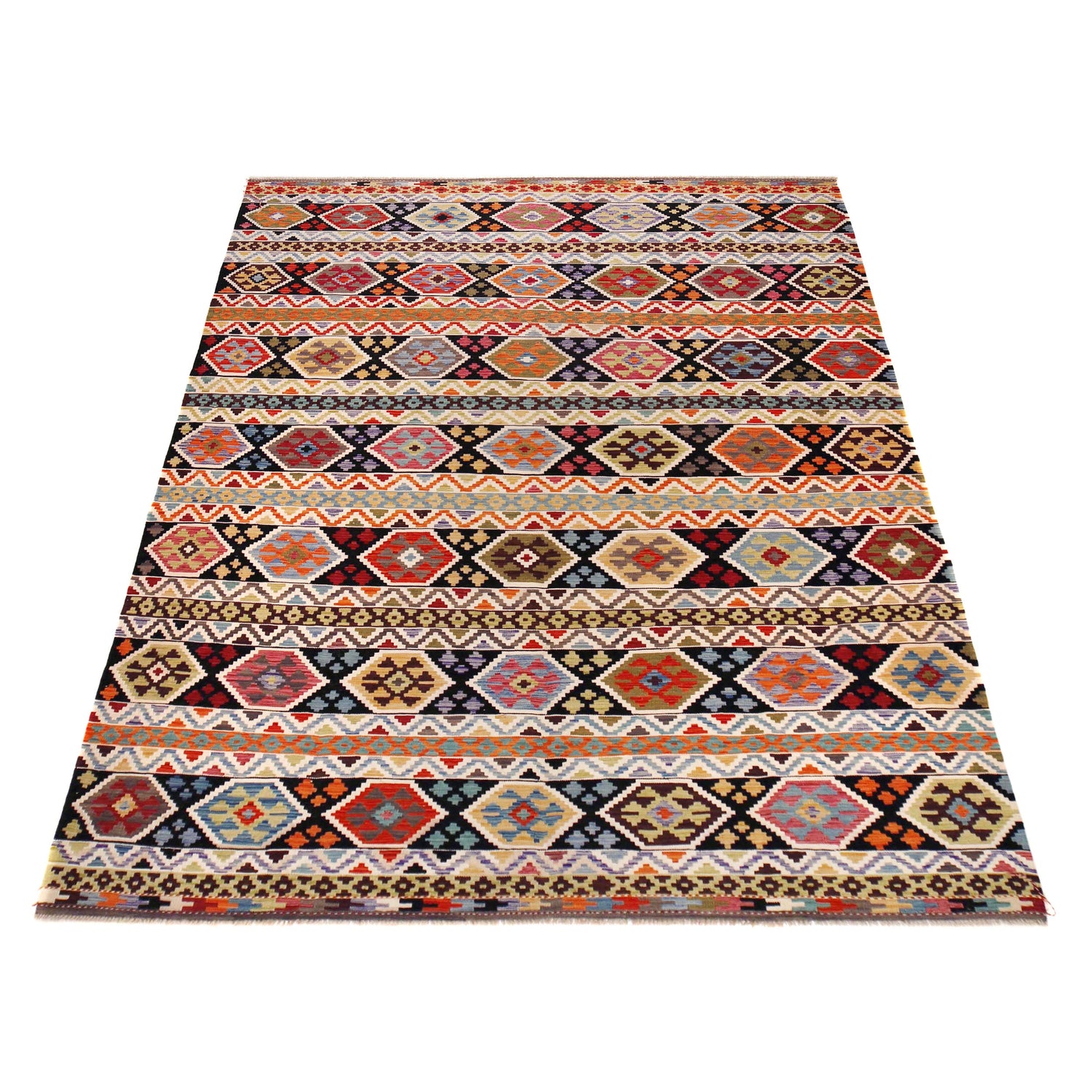 Handmade Vegetable Kelim 8' 8 x 12' 0 (ft) - No. P36408