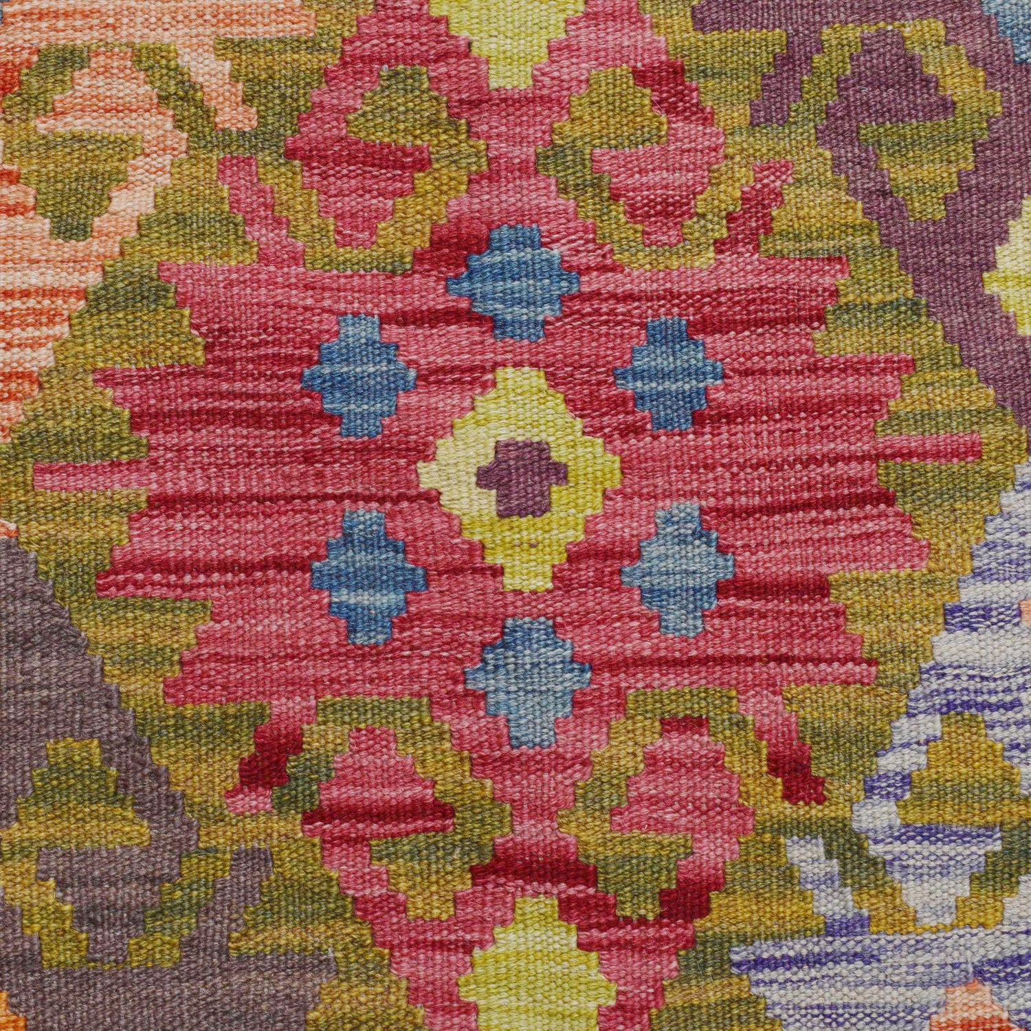 Handmade Vegetable Kelim 9' 8" x 16' 5" (ft) - No. P36409