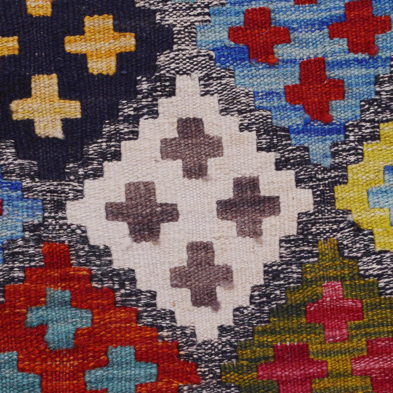 Handmade Vegetable Kilim 5' 7" x 7' 10" (ft) - No. P36413