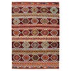 Handmade Vegetable Kilim 6' 7" x 9' 8" (ft) - No. P36414