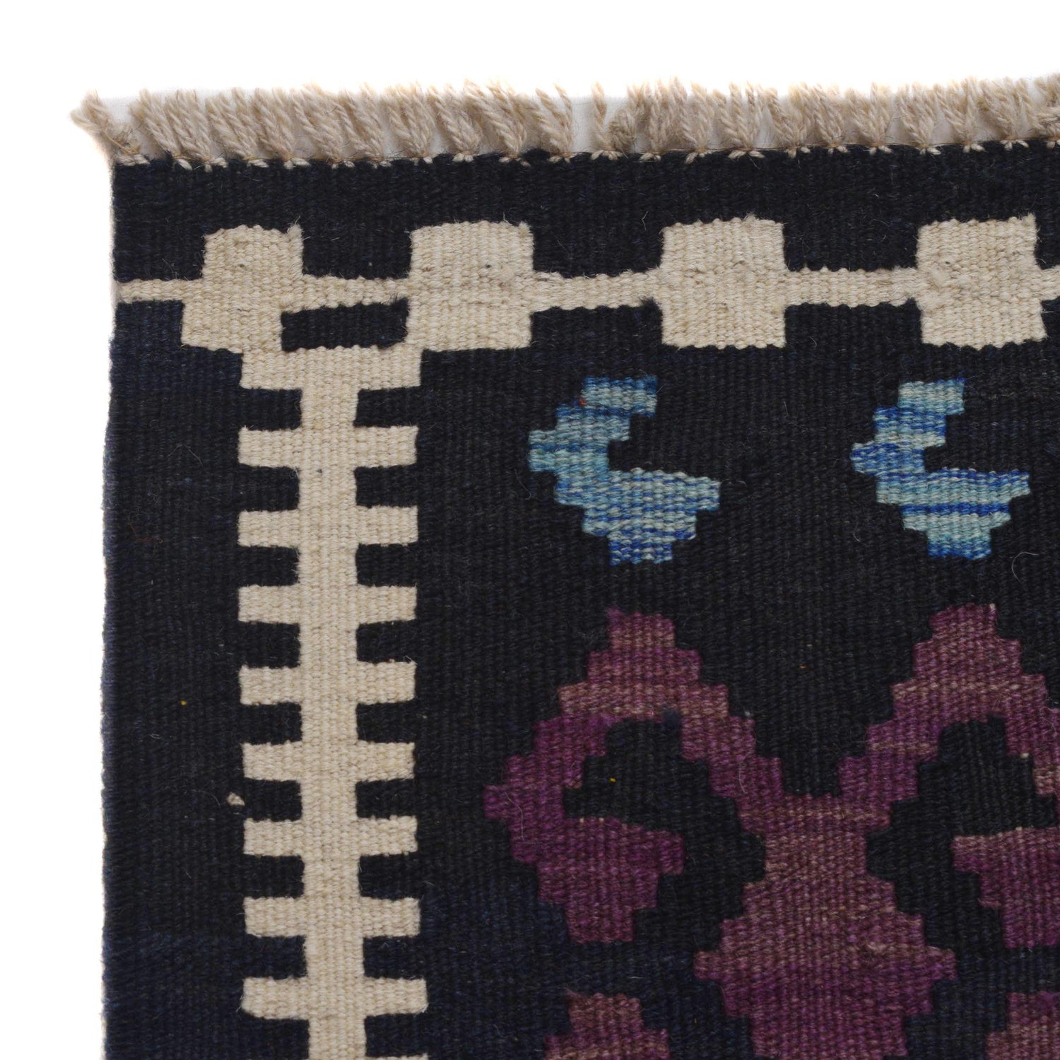 Handmade Vegetable Kelim 6' 6" x 9' 9" (ft) - No. P36416