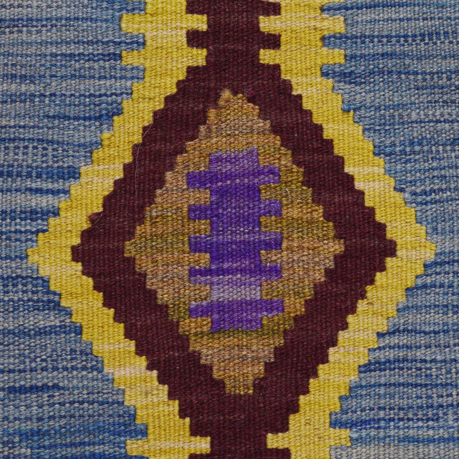 Handmade Vegetable Kelim 6' 6" x 9' 9" (ft) - No. P36416