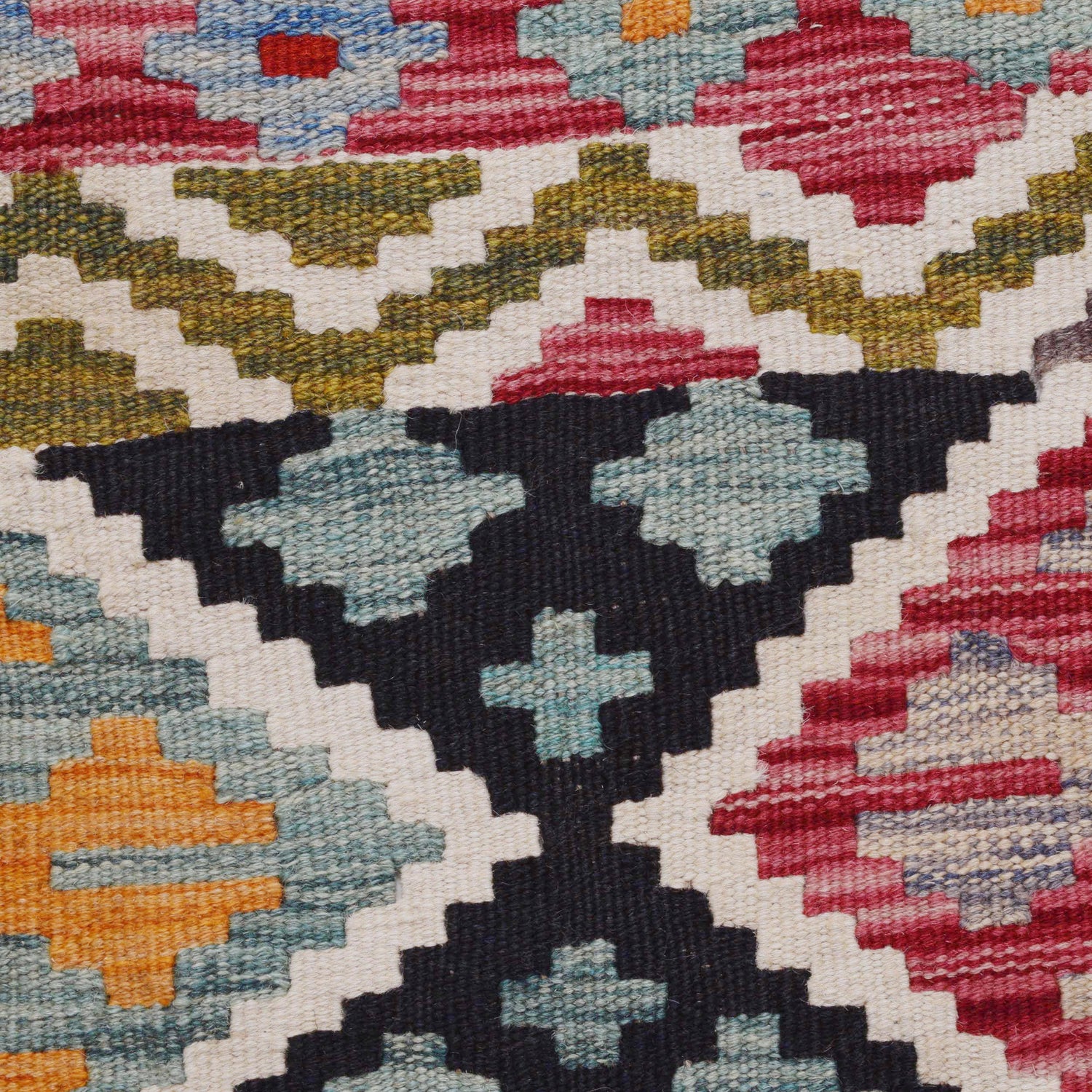 Handmade Vegetable Kilim 5' 11" x 8' 3" (ft) - No. P36419