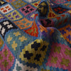 Handmade Vegetable Kilim 5' 1" x 6' 8" (ft) - No. P36420