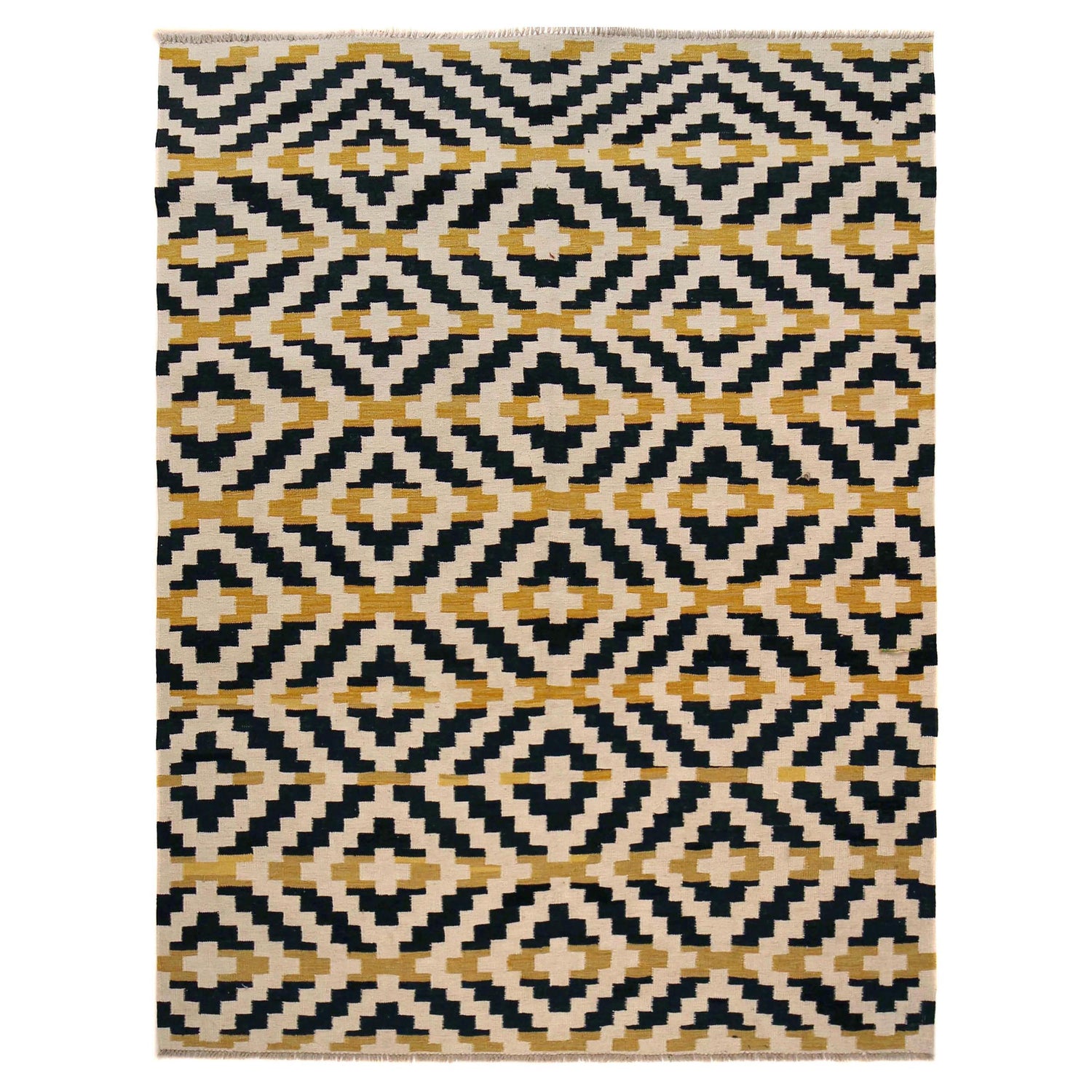 Handmade Vegetable Kilim 5' 10" x 8' 1" (ft) - No. P36423