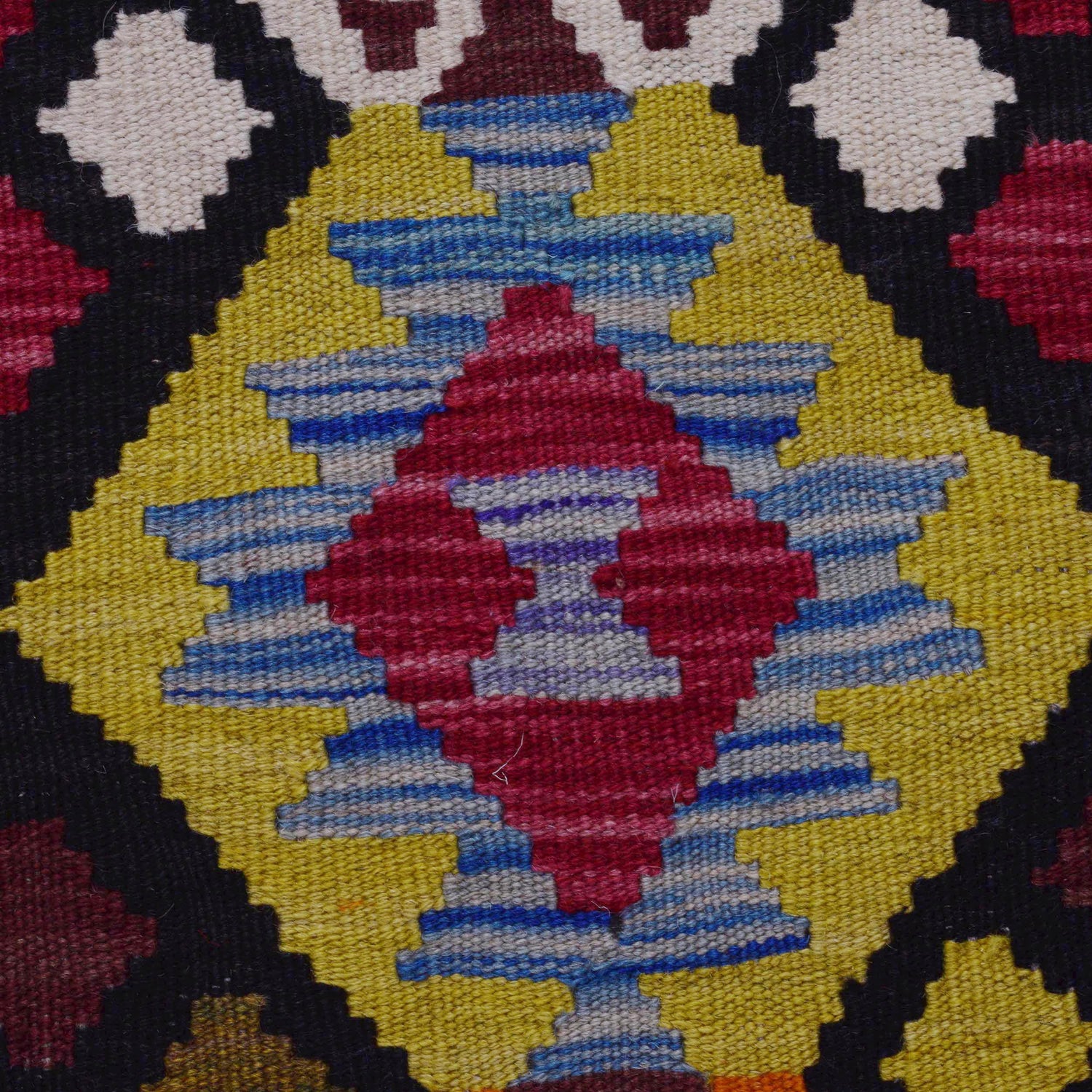 Handmade Vegetable Kelim 5' 11" x 8' 4" (ft) - No. P36424