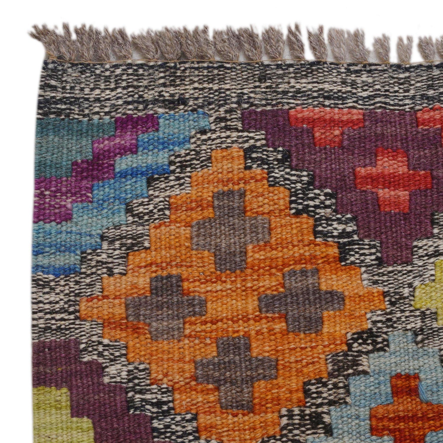 Handmade Vegetable Kelim 5' 7" x 8' 0" (ft) - No. P36426