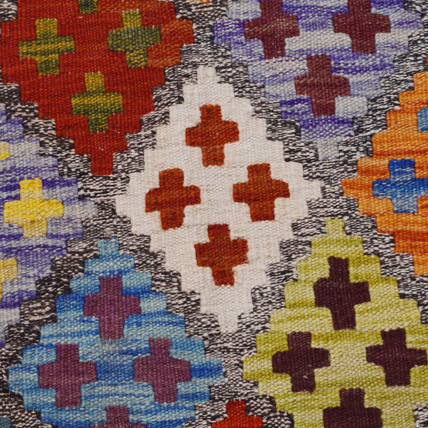 Handmade Vegetable Kelim 5' 7" x 8' 0" (ft) - No. P36426