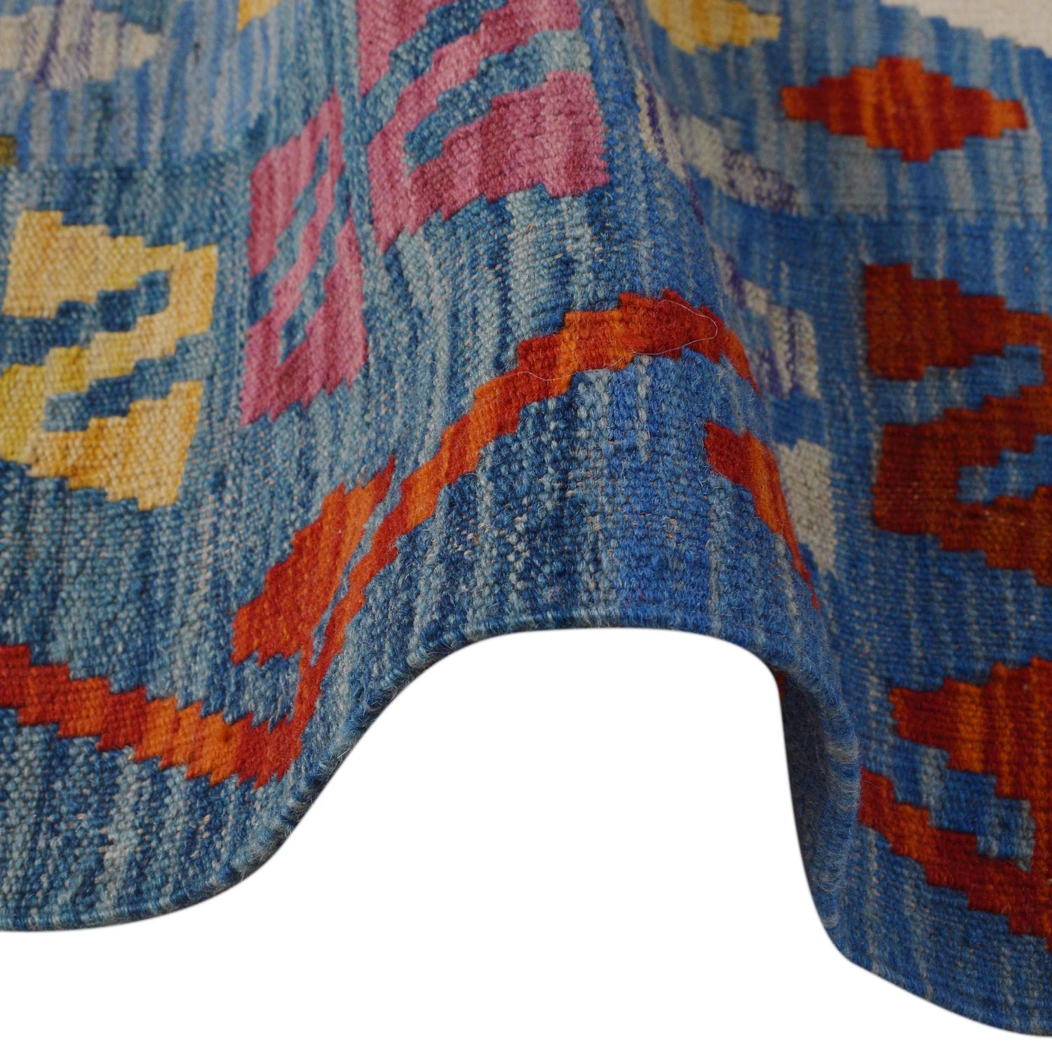 Handmade Vegetable Kilim 5' 9" x 8' 1" (ft) - No. P36434