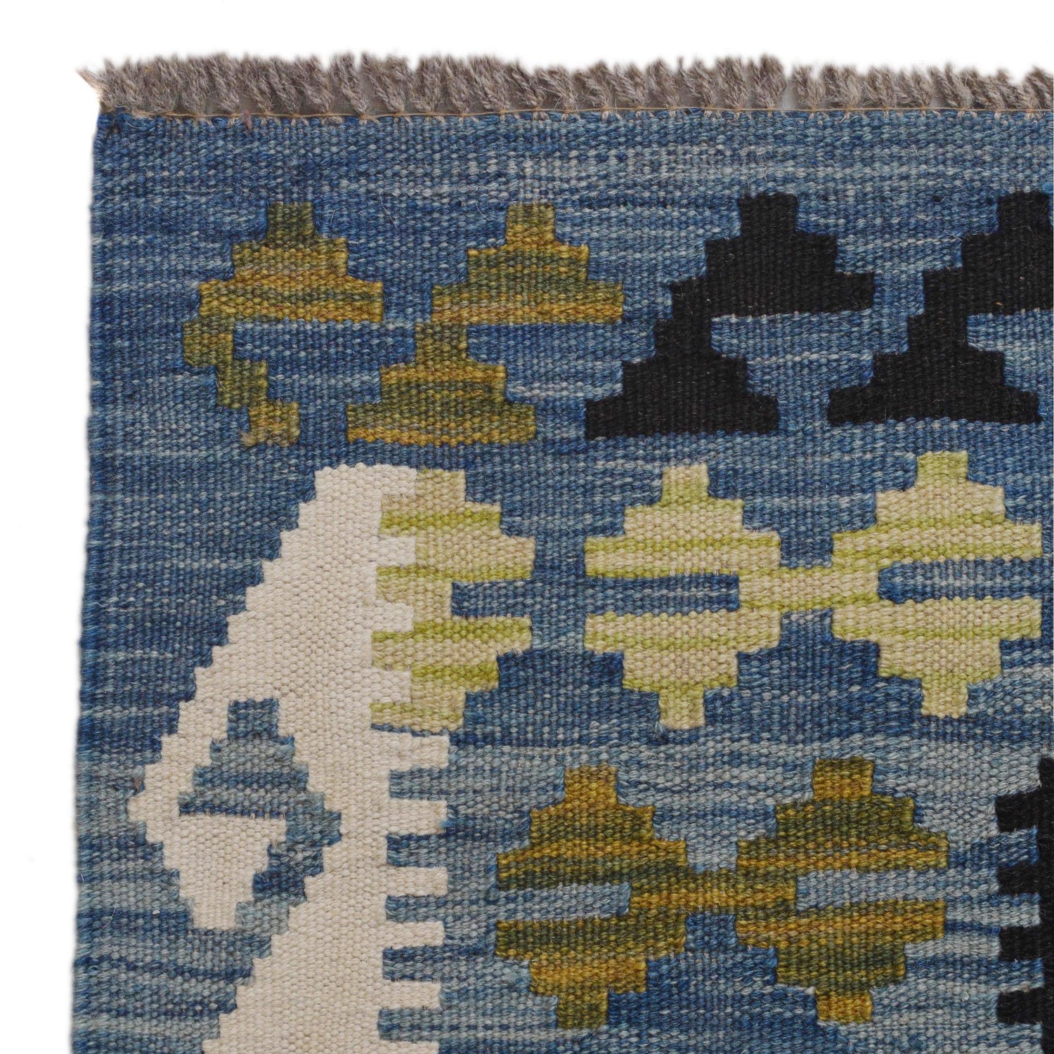 Handmade Vegetable Kilim 6' 8" x 9' 8" (ft) - No. P36435