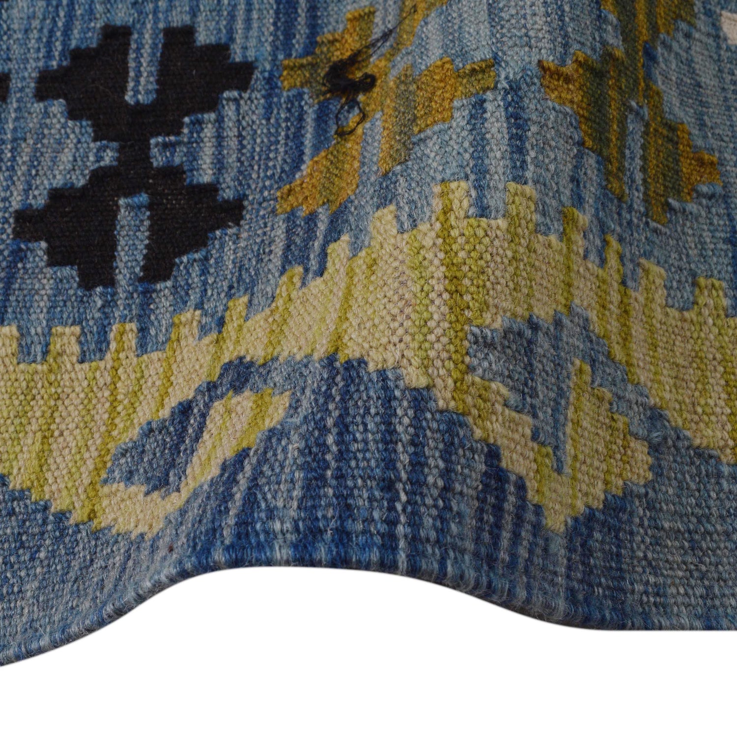 Handmade Vegetable Kilim 6' 8" x 9' 8" (ft) - No. P36435