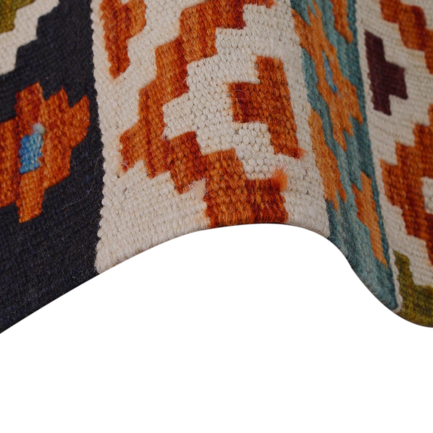 Handmade Vegetable Kilim 4' 11" x 7' 7" (ft) - No. P36438