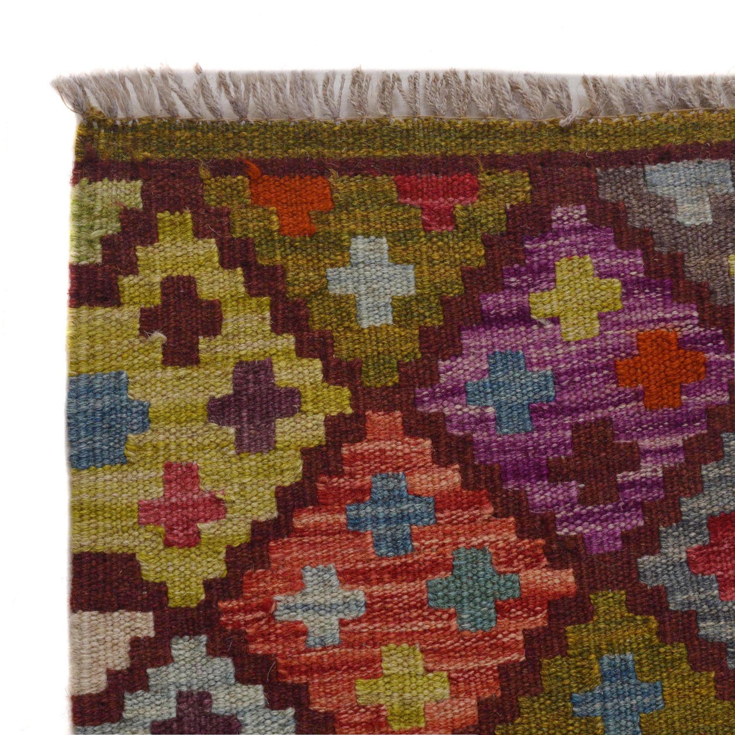 Handmade Vegetable Kilim 4' 2" x 6' 0" (ft) - No. P36445