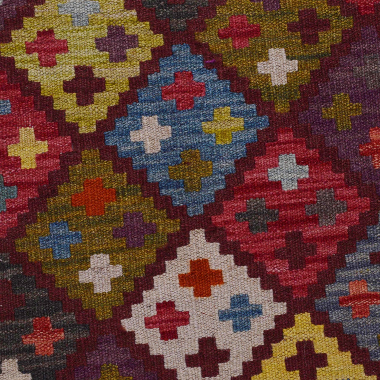 Handmade Vegetable Kilim 4' 2" x 6' 0" (ft) - No. P36445