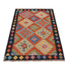 Handmade Vegetable Kilim 2' 9" x 4' 3" (ft) - No. P36447