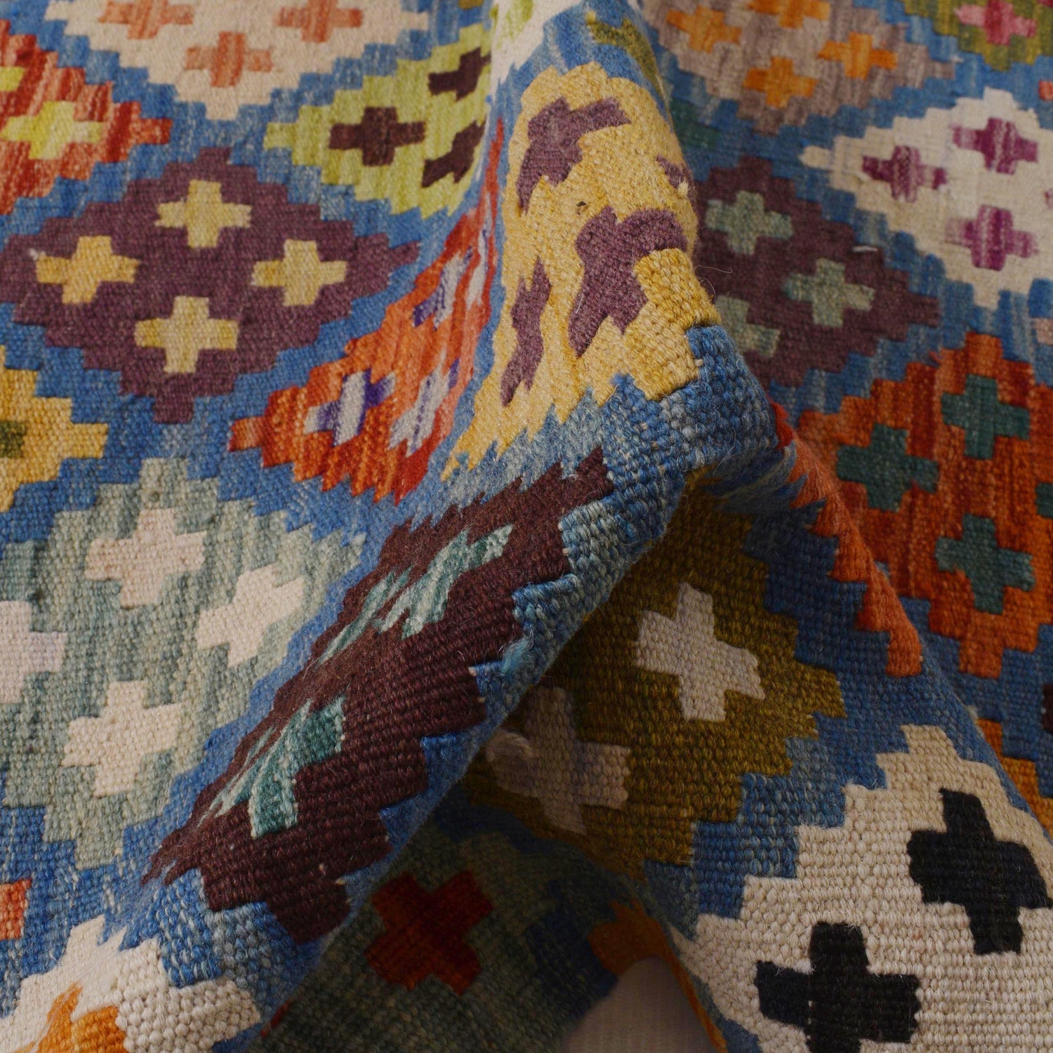 Handmade Vegetable Kilim 2' 7" x 4' 0" (ft) - No. P36449
