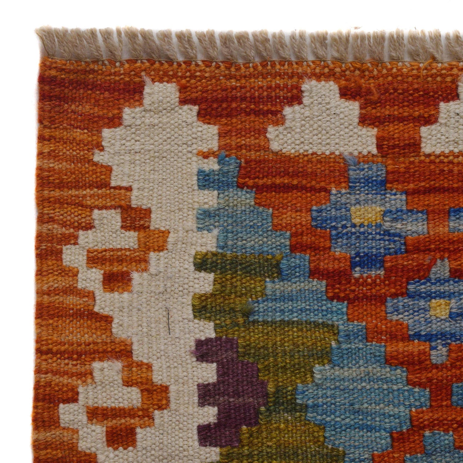 Vegetable Kelim Runner 2' 8" x 9' 10" (ft) - No. P36452