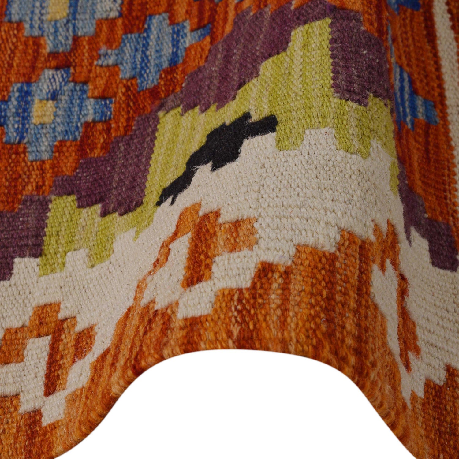 Vegetable Kelim Runner 2' 8" x 9' 10" (ft) - No. P36452