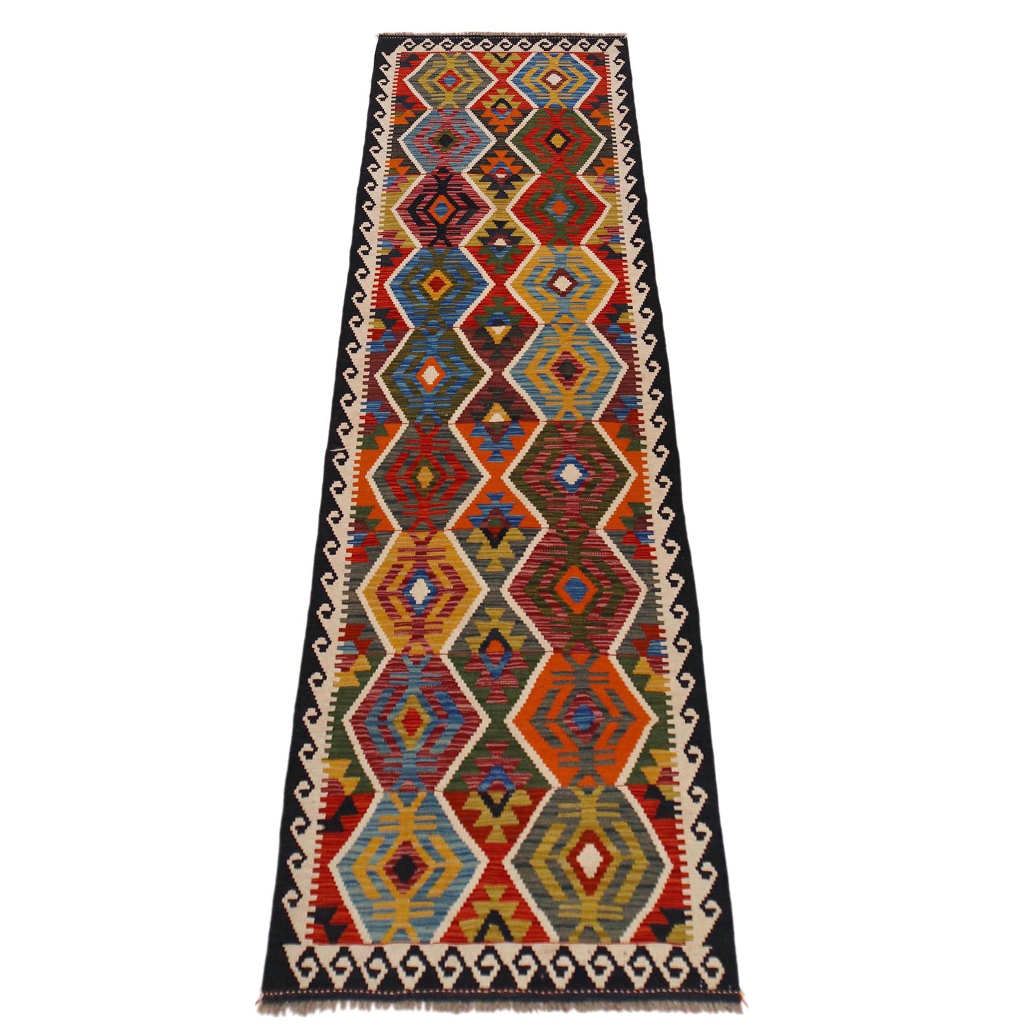 Vegetable Kilim Runner 2' 7" x 10' 0" (ft) - No. P36458