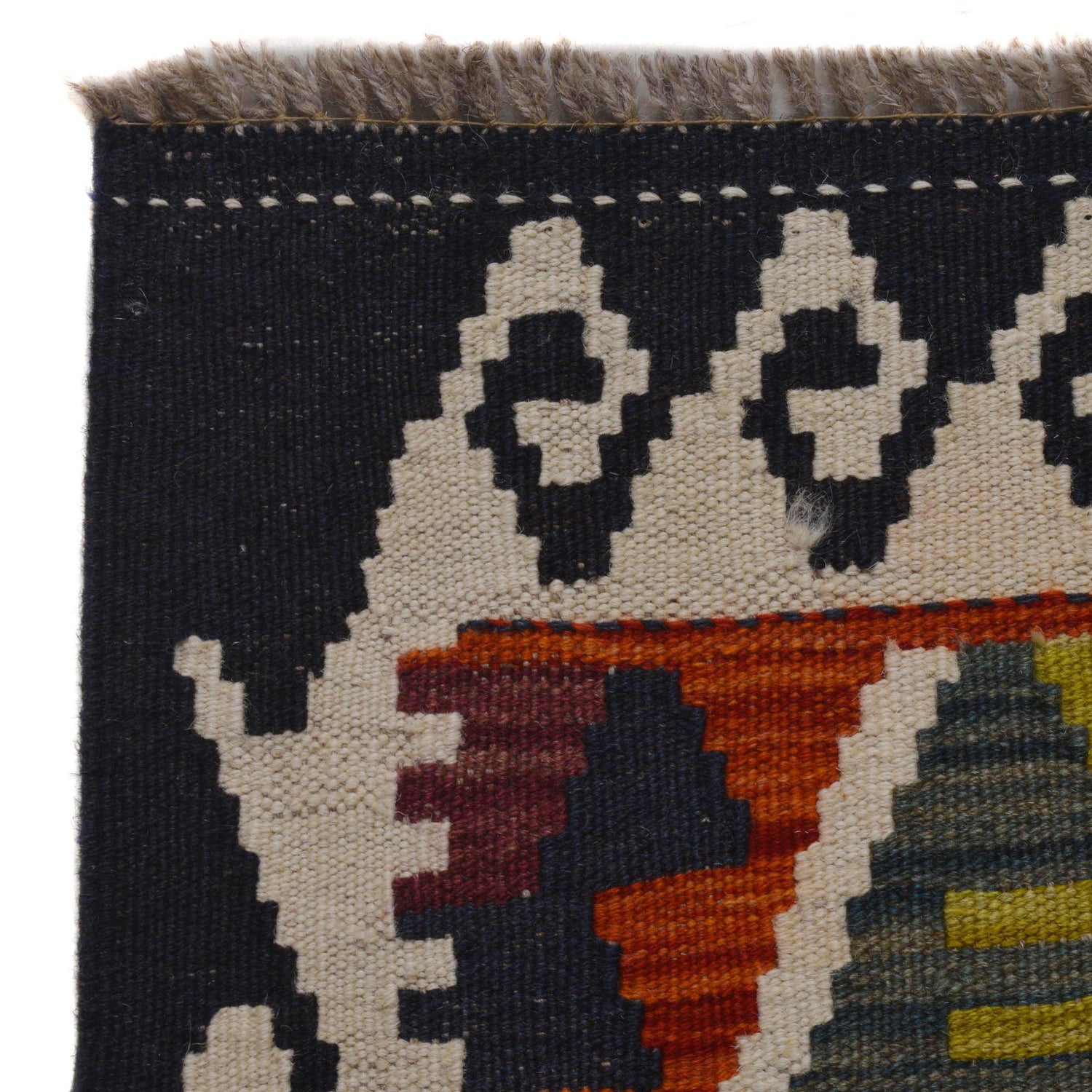 Vegetable Kilim Runner 2' 7" x 10' 0" (ft) - No. P36458