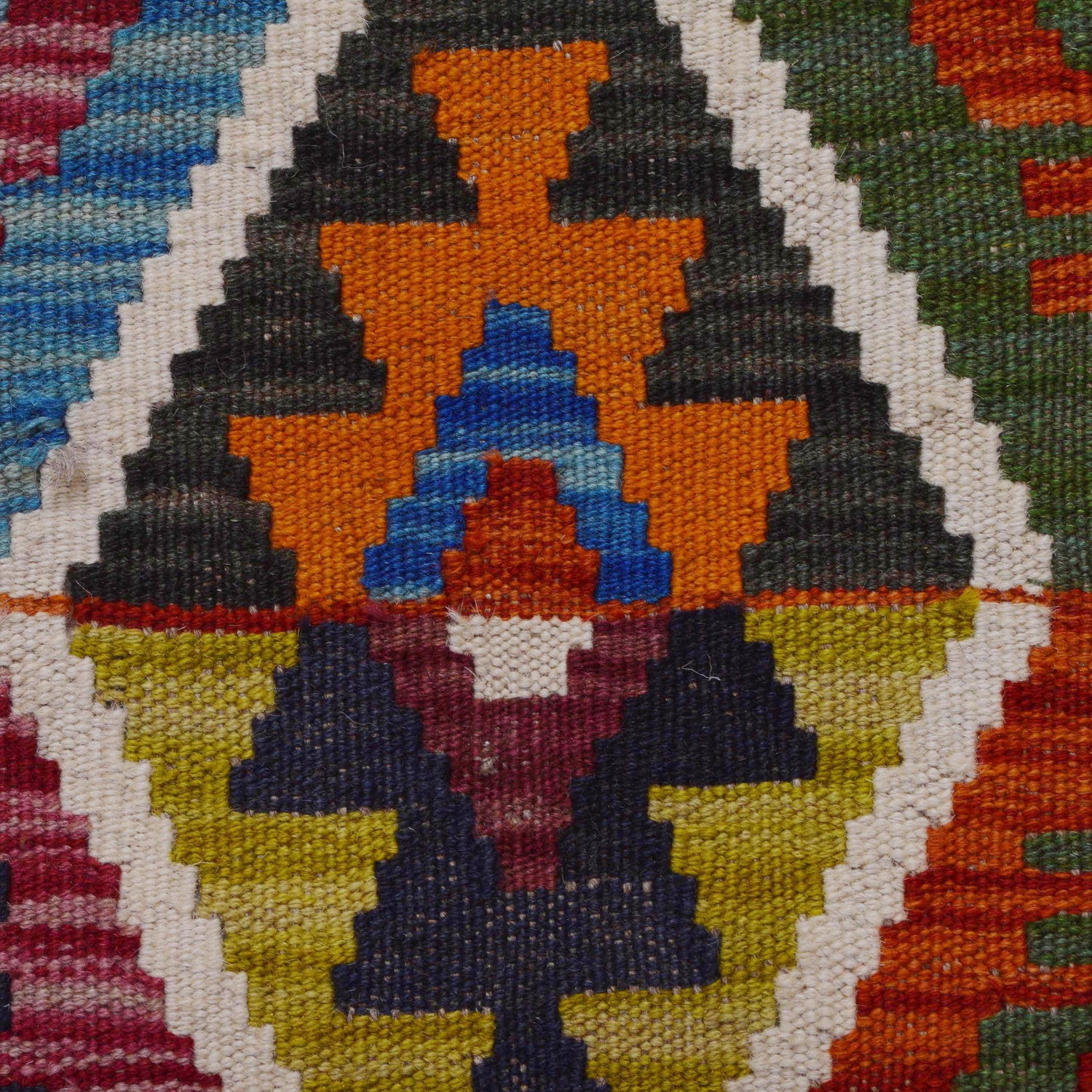 Vegetable Kilim Runner 2' 7" x 10' 0" (ft) - No. P36458