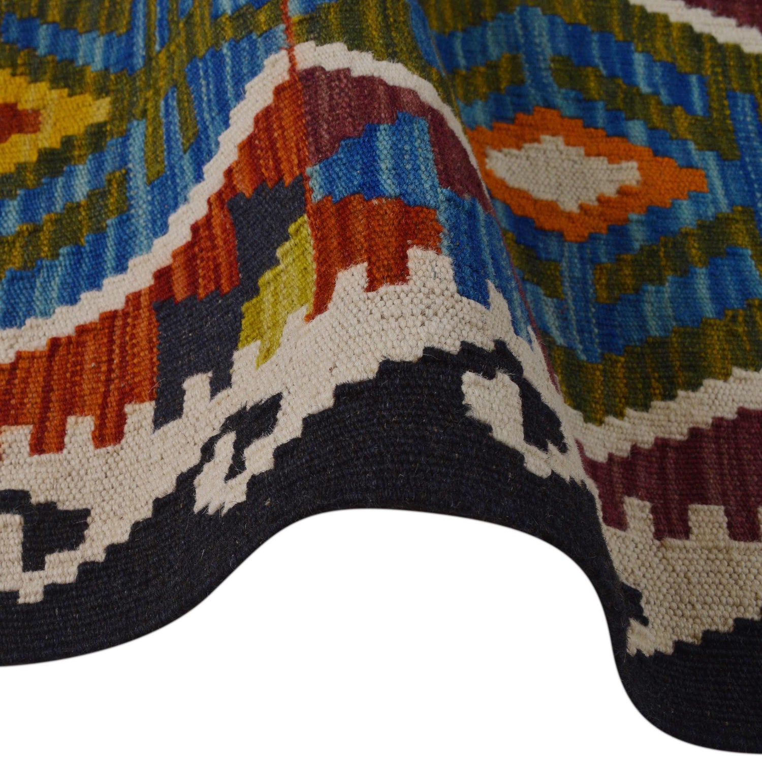 Vegetable Kilim Runner 2' 7" x 10' 0" (ft) - No. P36458