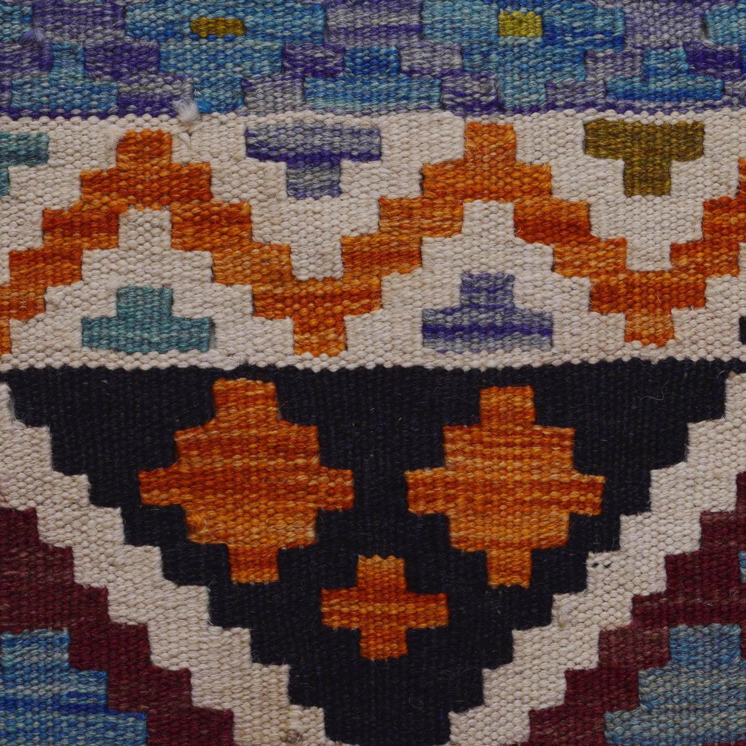 Handmade Vegetable Kilim 4' 9" x 7' 8" (ft) - No. P36460