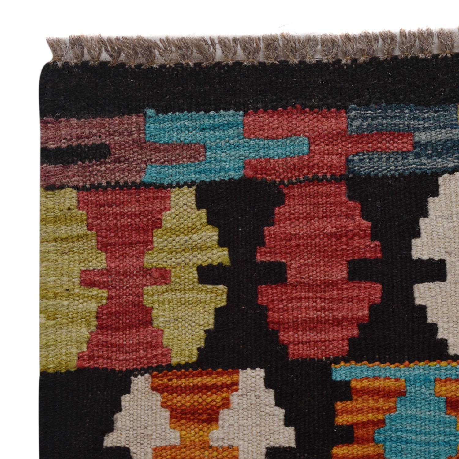 Handmade Vegetable Kelim 3' 3" x 5" 3" (ft) - No. P36461