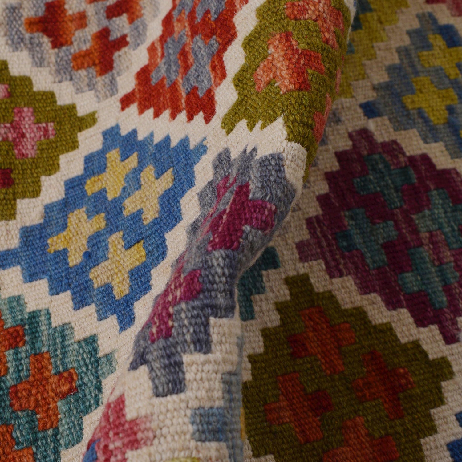 Vegetable Kelim Runner 2' 8" x 9' 8" (ft) - No. P36463