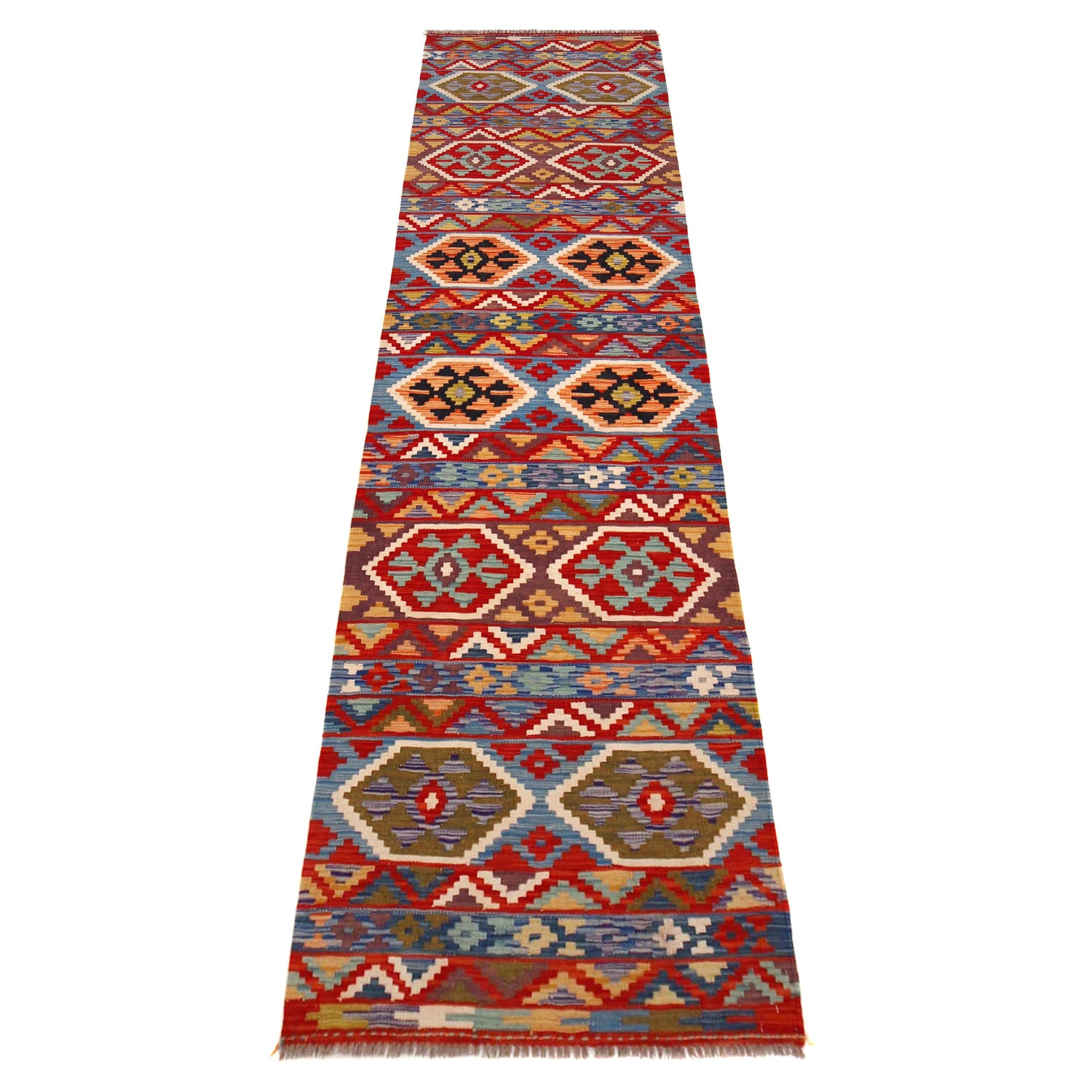 Vegetable Kilim Runner 2' 6" x 10' 0" (ft) - No. P36464