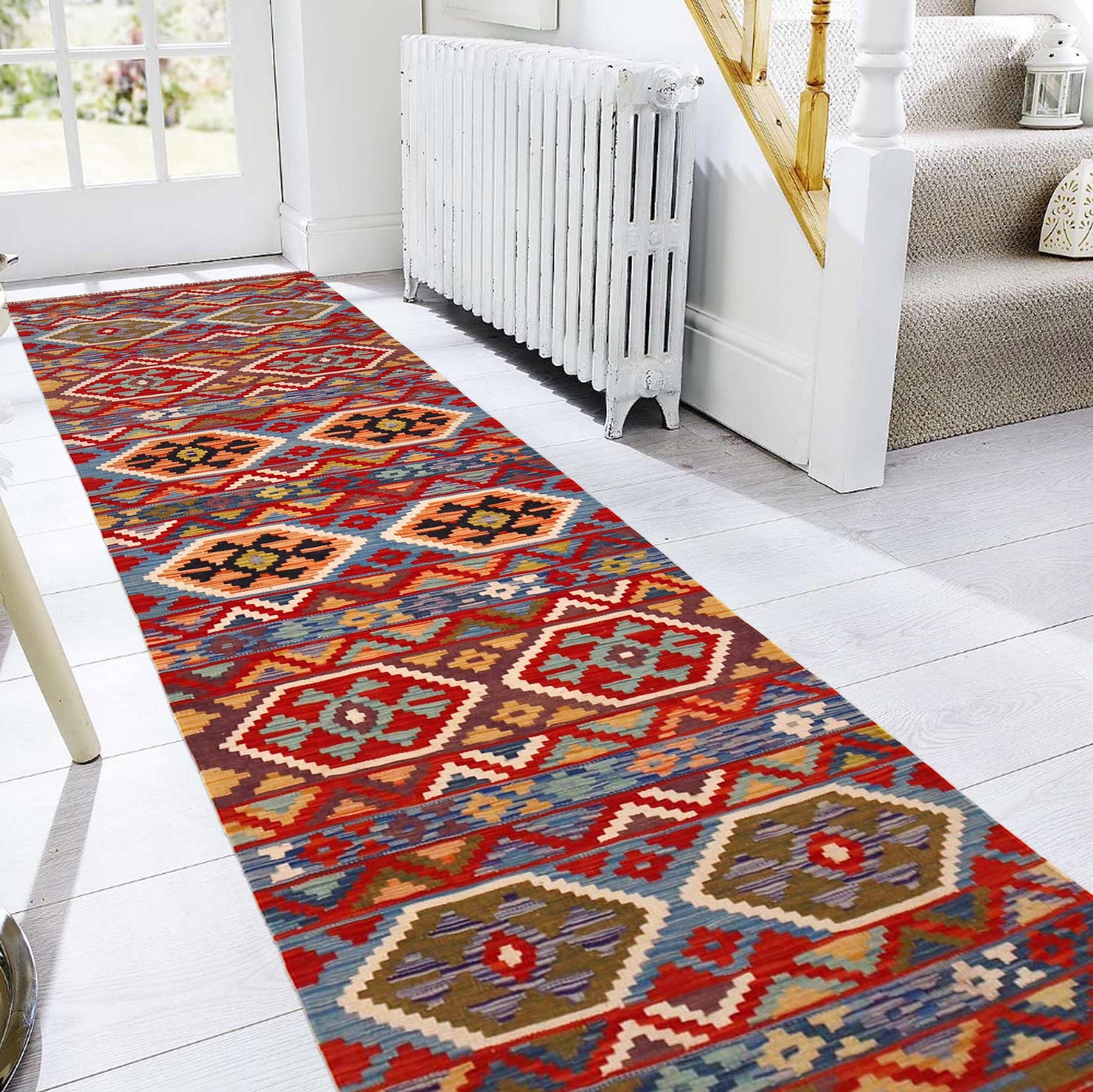 Vegetable Kilim Runner 2' 6" x 10' 0" (ft) - No. P36464