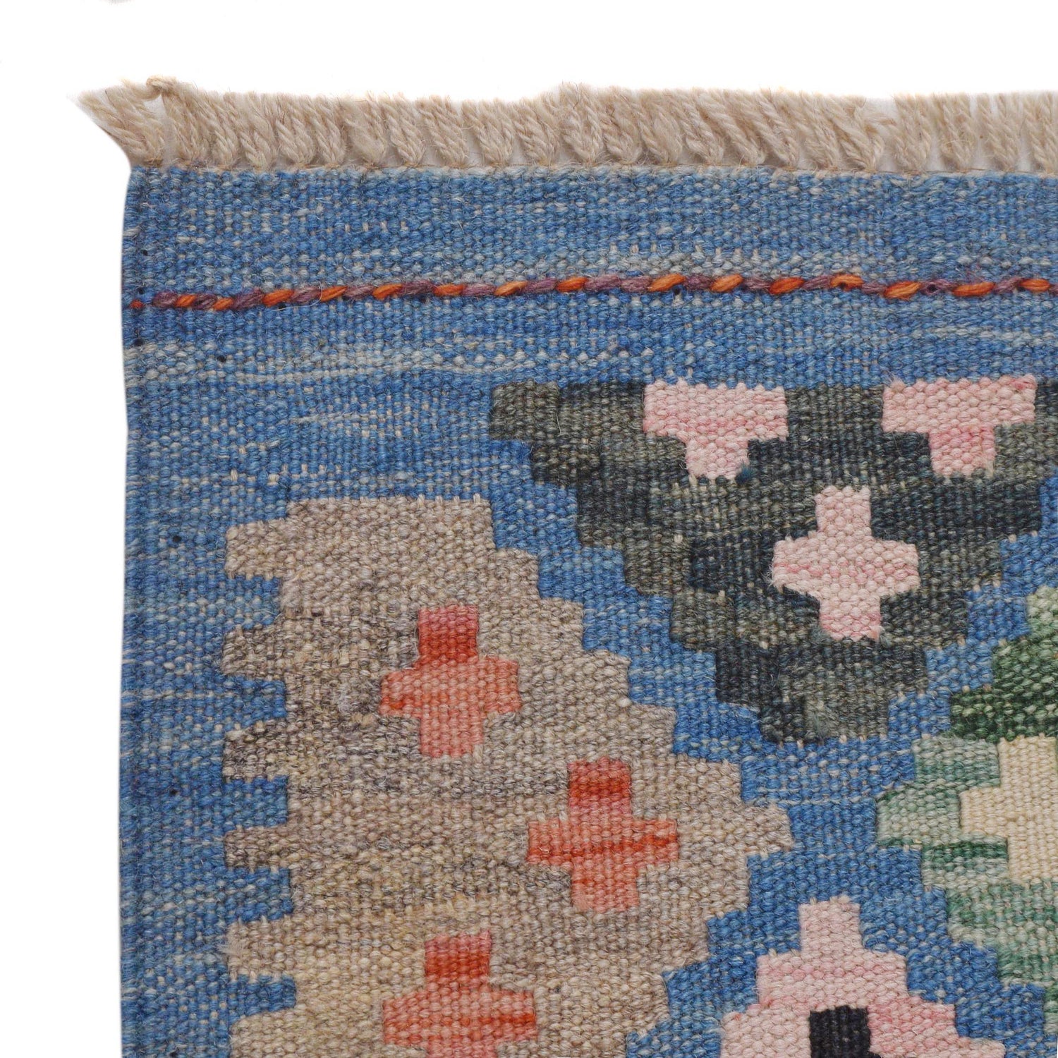 Vegetable Kelim Runner 2' 7" x 9' 8" (ft) - No. P36465