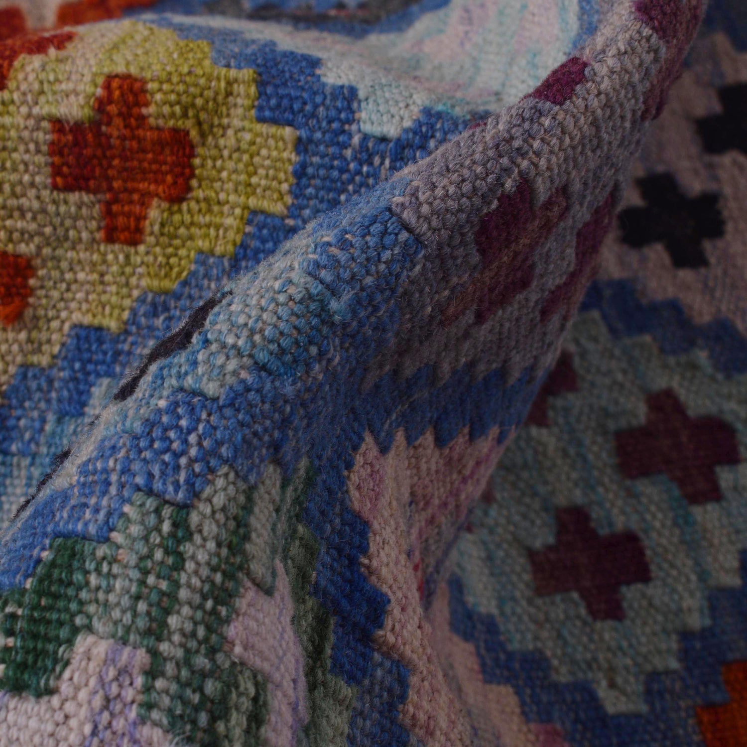 Vegetable Kelim Runner 2' 7" x 9' 8" (ft) - No. P36465