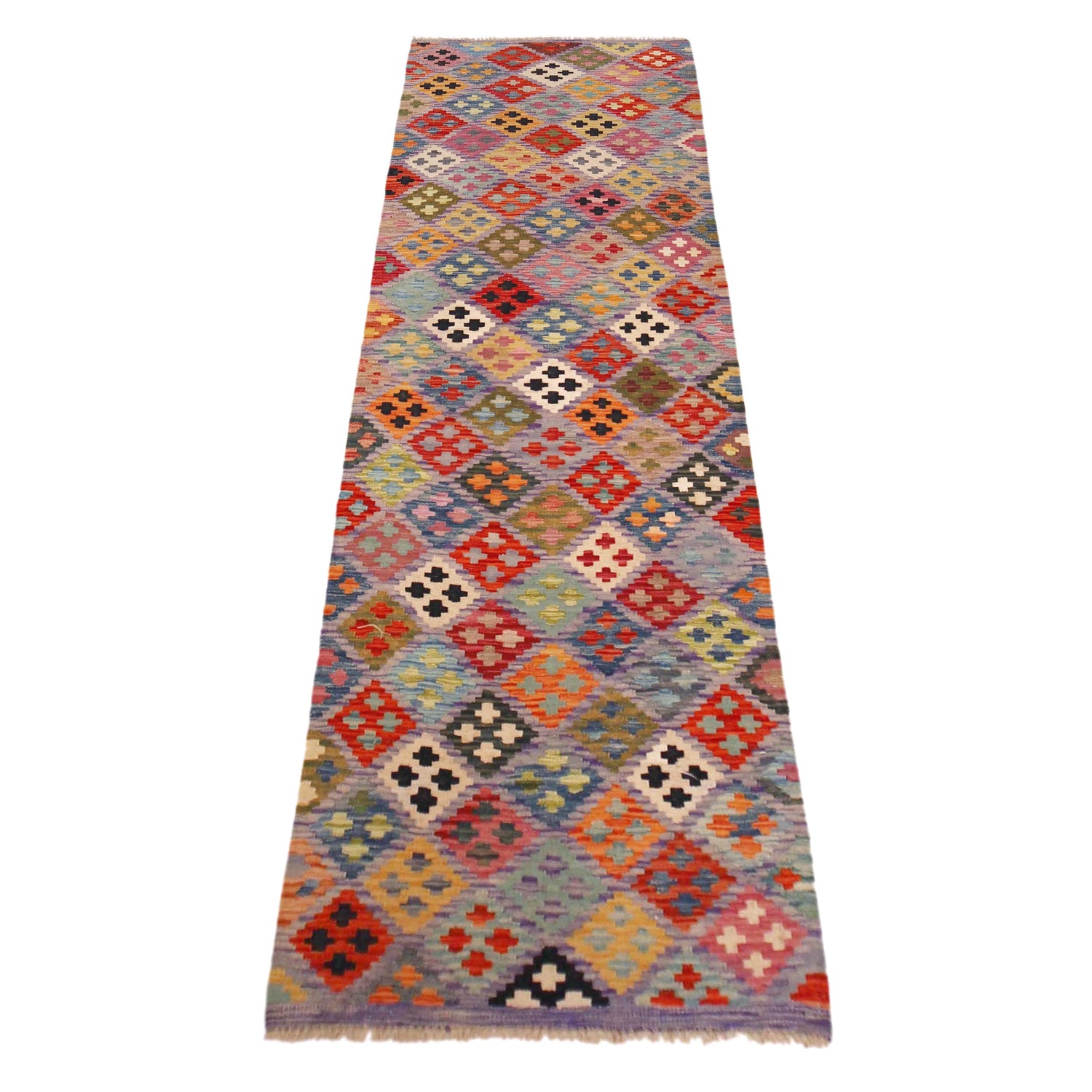 Vegetable Kilim Runner 2' 7" x 9' 2" (ft) - No. P36467