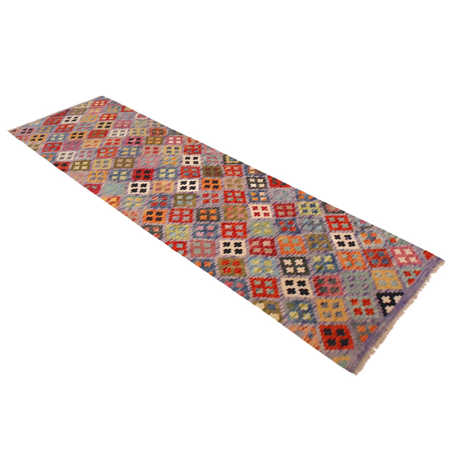 Vegetable Kilim Runner 2' 7" x 9' 2" (ft) - No. P36467